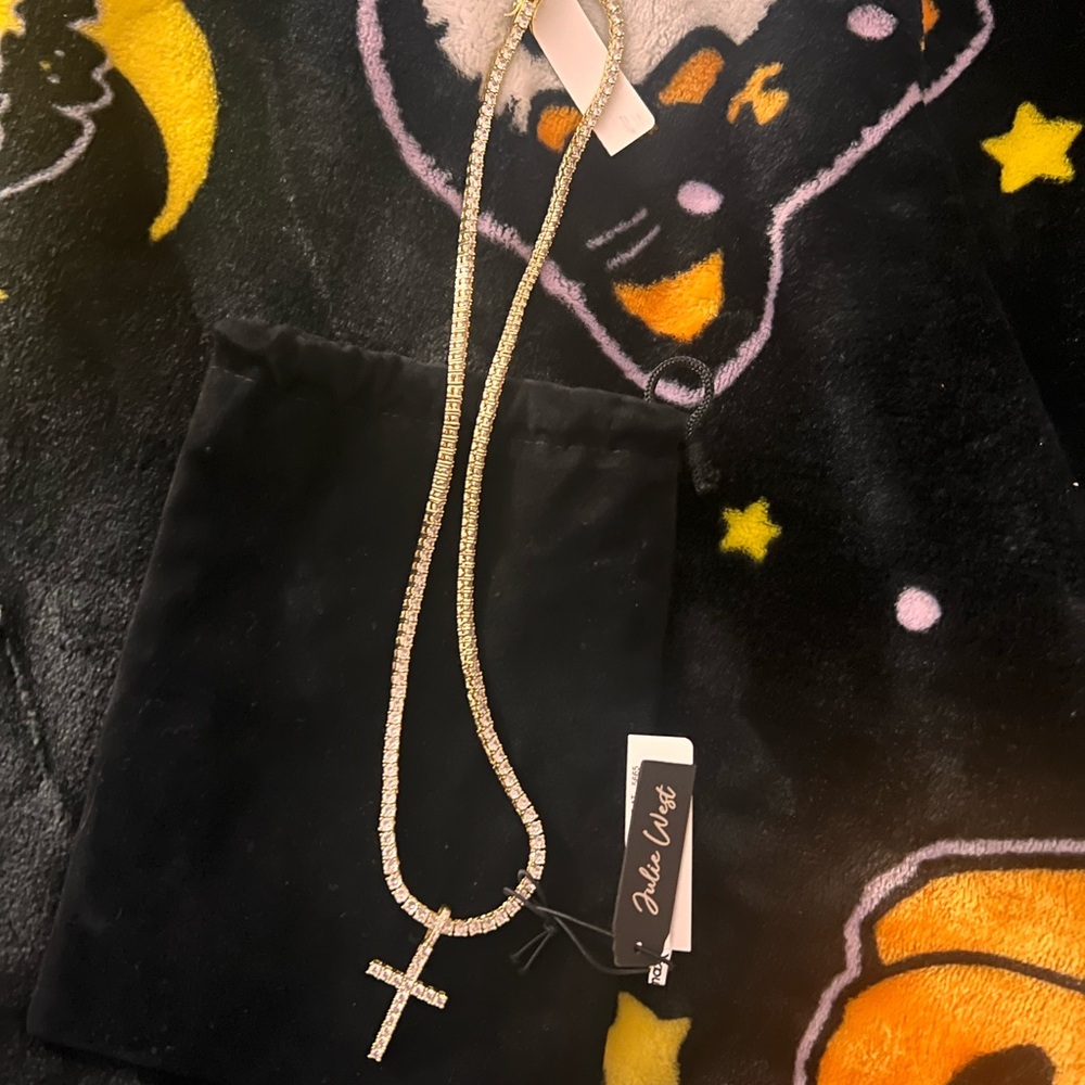 Julie West cross necklace